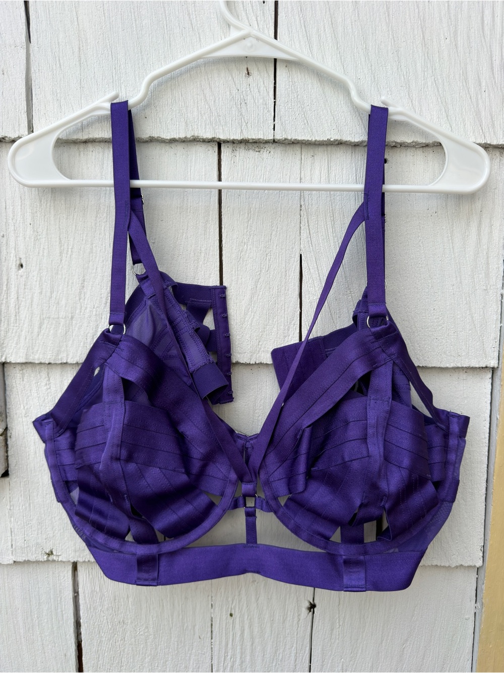 torrid Purple Strappy Underwire Bra & Panties